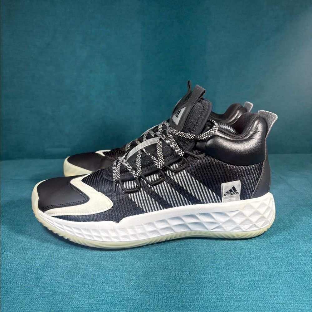 Adidas Pro Boost Black/white Shoes Men Size 9